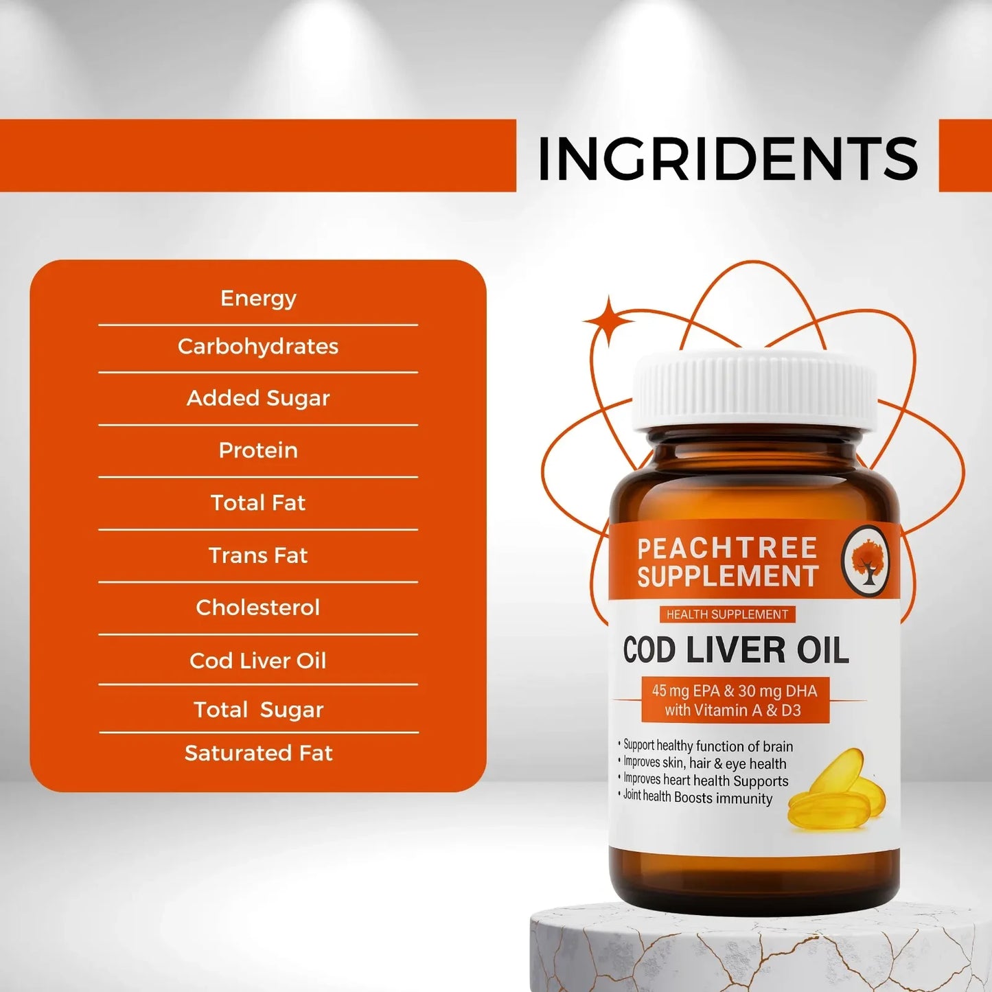 Cod Liver Oil – 60 Softgels