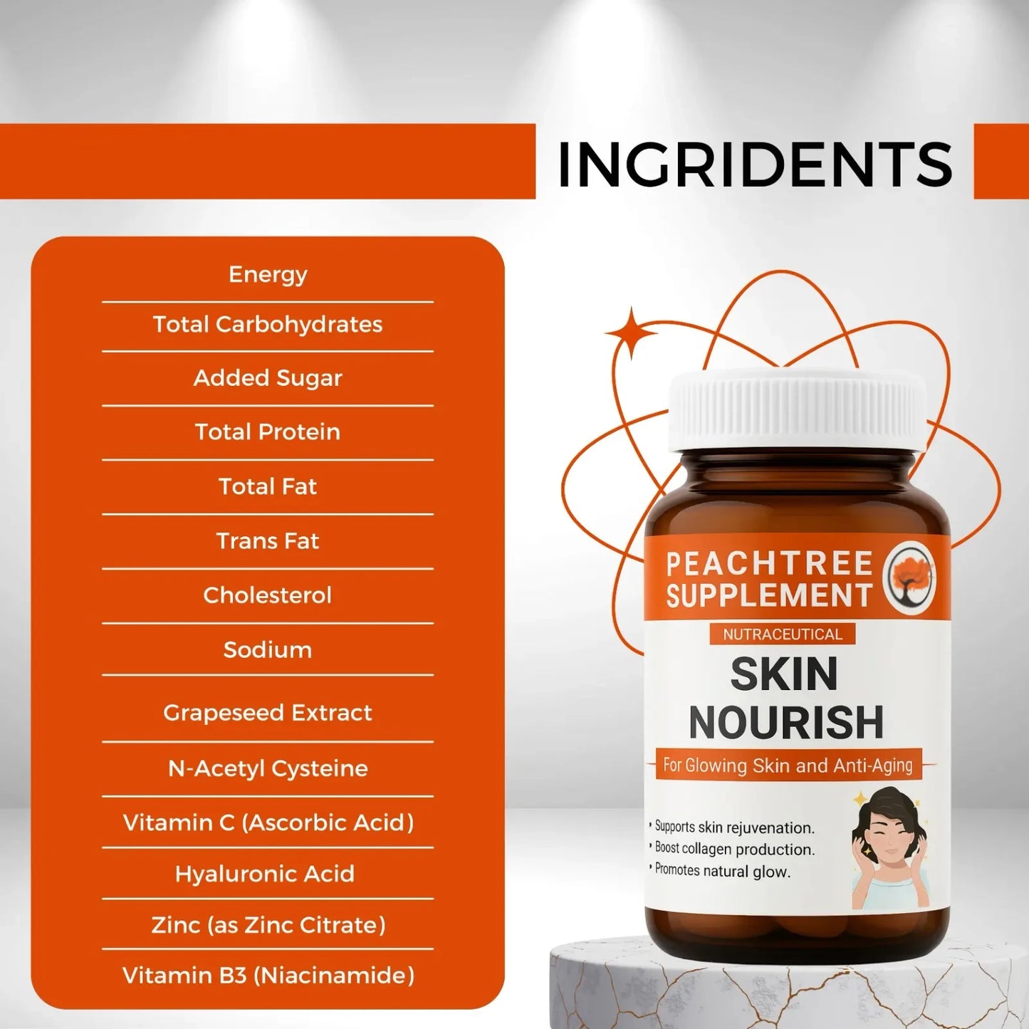 Skin Nourish – 60 Tablets